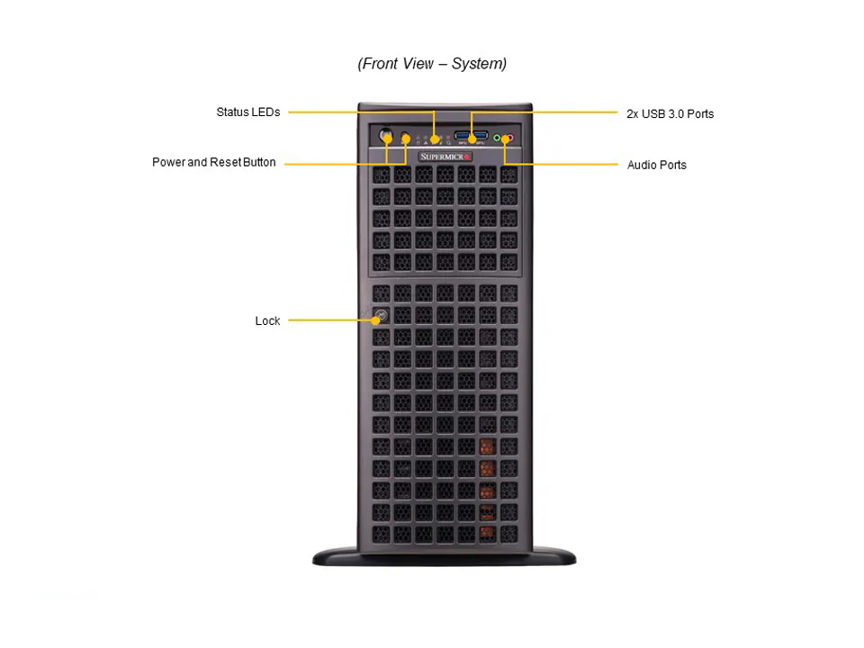 Supermicro SYS-740GP-TNRT - Workstation Torre para Virtualização e HPC - Imagem 5
