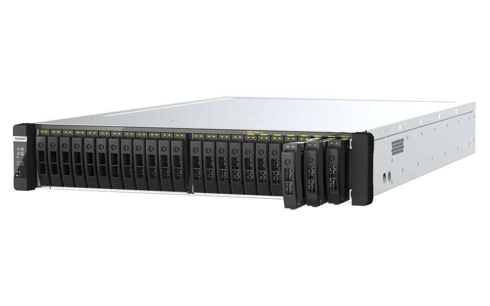 QNAP TDS-h2489FU-4314-512G - Storage Enterprise NVMe All-Flash com Dual Xeon Silver e 512GB RAM - Imagem 3