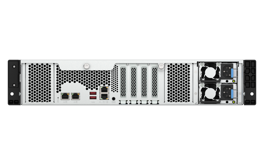 TS-h1277AXU-RP-R7-32G - Storage NAS Enterprise AMD Ryzen 7 com 12 Baias | QNAP - Imagem 3