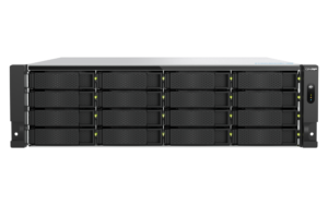 TS-h1677AXU-RP-R7-32G - Storage NAS Enterprise AMD Ryzen 7 com 16 Baias | QNAP