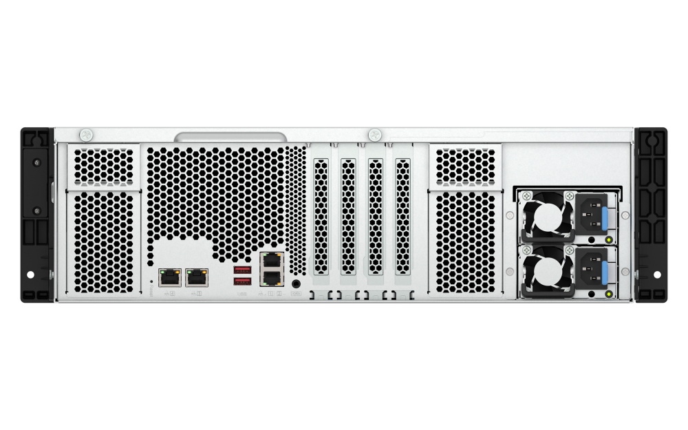 TS-h1677AXU-RP-R7-32G - Storage NAS Enterprise AMD Ryzen 7 com 16 Baias | QNAP - Imagem 3