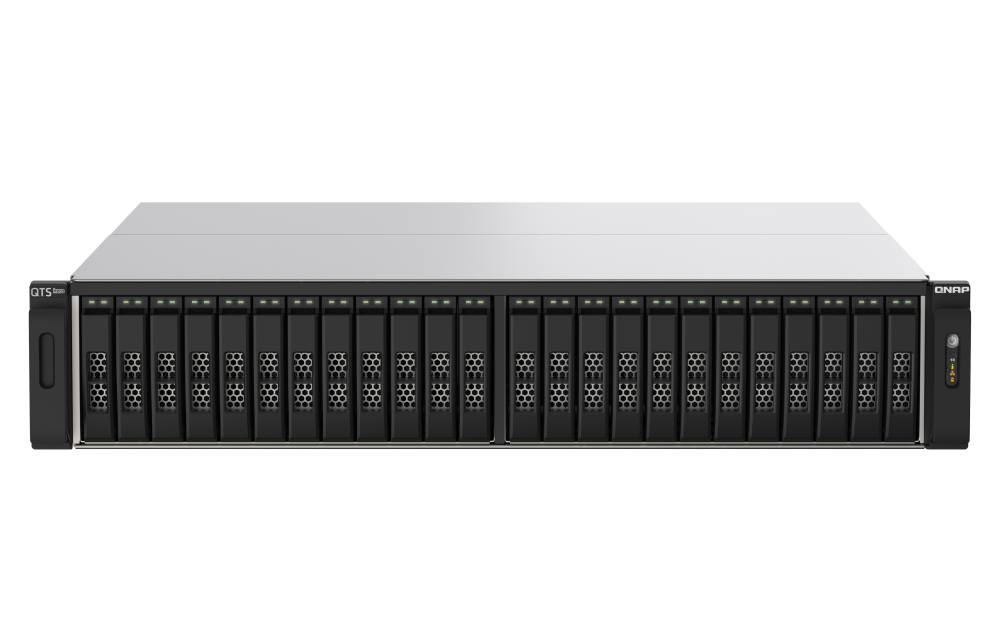 QNAP TS-h2490FU-7302P-128G - Storage NVMe Enterprise 128GB com AMD EPYC 7302P - Imagem 8