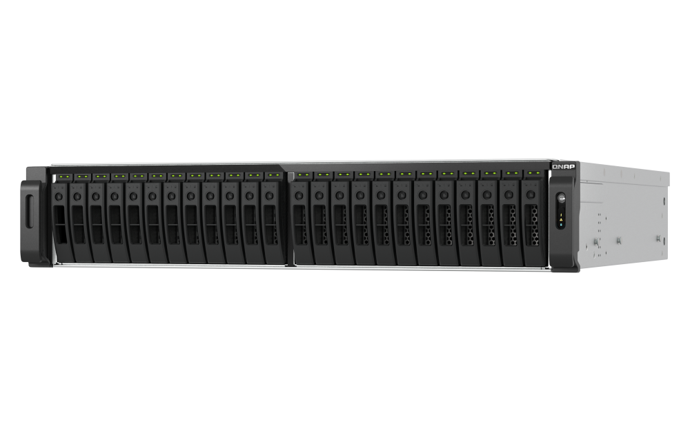 QNAP TS-h3077AFU-R5-32G - Storage All-Flash Enterprise 30 Baias com AMD Ryzen 5 e 32GB DDR5