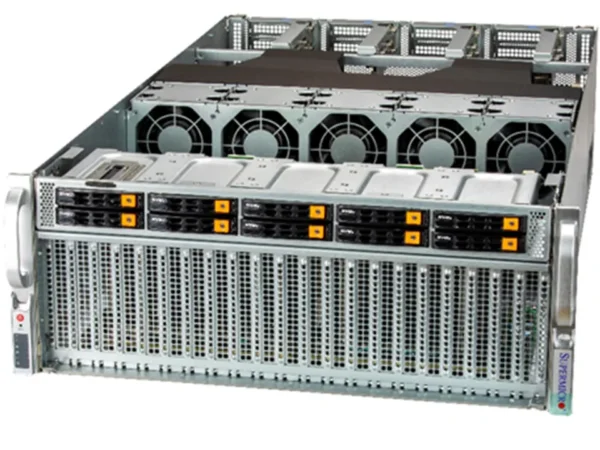 Servidor Supermicro A+ AS-4124GQ-TNMI com 2x AMD EPYC, 4x GPUs MI250 e até 8TB DDR4 ECC