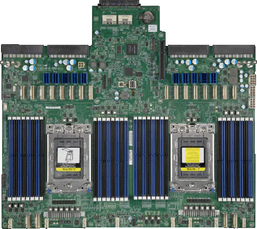 Servidor Supermicro A+ AS-4124GS-TNR+ com Suporte para 8 GPUs, 2x AMD EPYC, até 8TB DDR4 ECC - Imagem 2