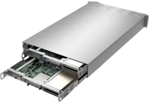 Supermicro SuperServer SYS-210GP-DNR 2U Dual Node com até 3 GPUs por nó, Intel Xeon 3ª Geração