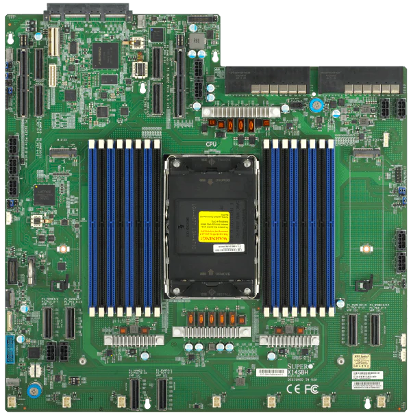 Servidor Supermicro SYS-212H-TN 2U, Xeon 6, até 24 baias NVMe/SAS/SATA, 16x DIMM, 8x PCIe 5.0 - Imagem 2