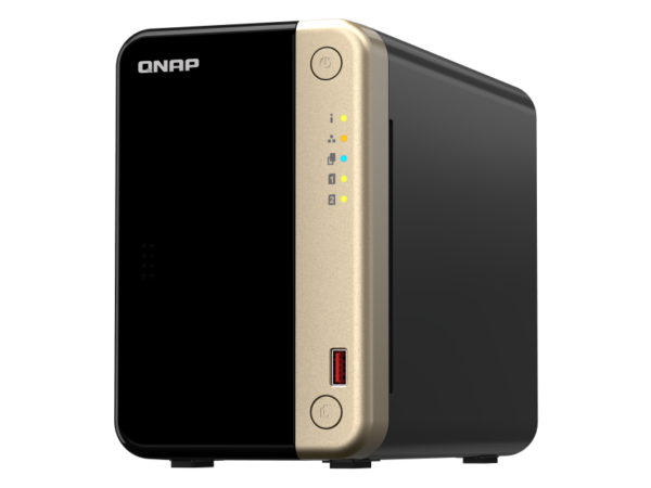 QNAP TS-264-8G NAS 2 Baias, Intel Quad-Core, 8GB RAM, 2.5GbE, HDMI