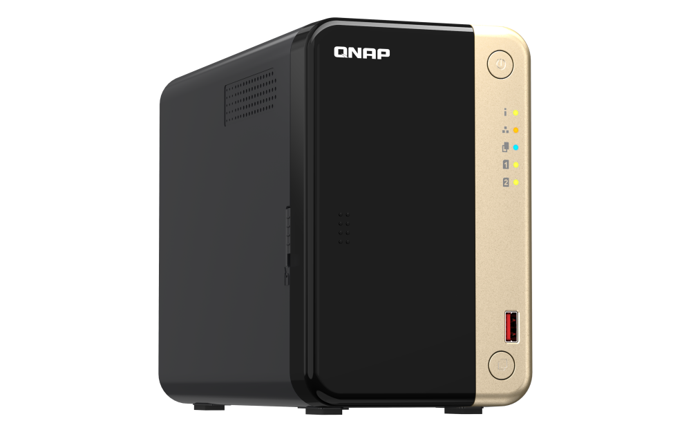 QNAP TS-264-8G NAS 2 Baias, Intel Quad-Core, 8GB RAM, 2.5GbE, HDMI - Imagem 7