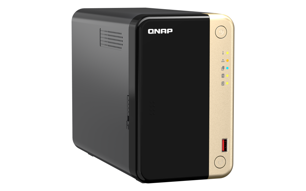 QNAP TS-264-8G NAS 2 Baias, Intel Quad-Core, 8GB RAM, 2.5GbE, HDMI - Imagem 6