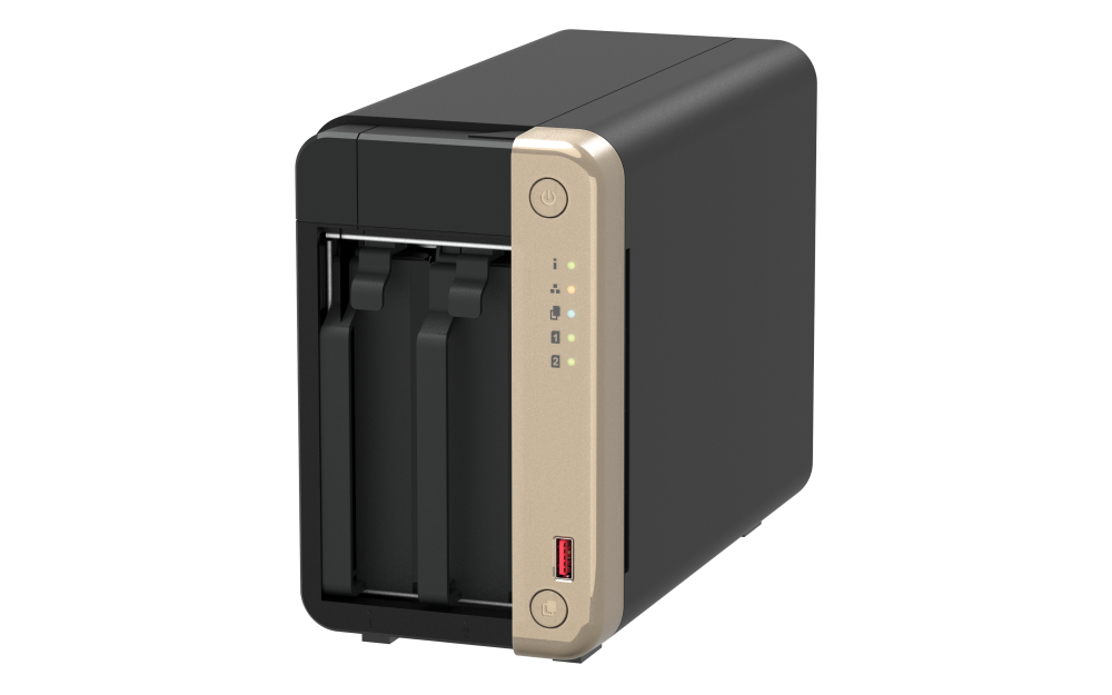 QNAP TS-264-8G NAS 2 Baias, Intel Quad-Core, 8GB RAM, 2.5GbE, HDMI - Imagem 4