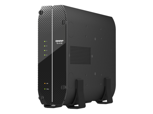 QNAP TS-410E-8G NAS 2,5GbE Fanless HDMI 4K SSD AES-NI 8GB