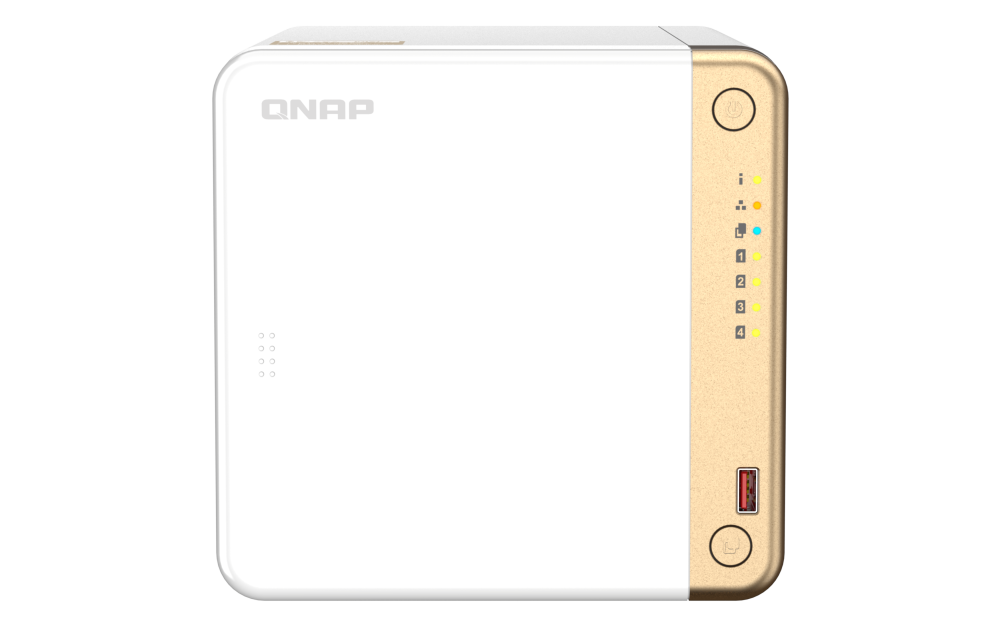 QNAP TS-462-4G NAS Intel Celeron N4505 2,5GbE HDMI 4K 4 Baias - Imagem 8