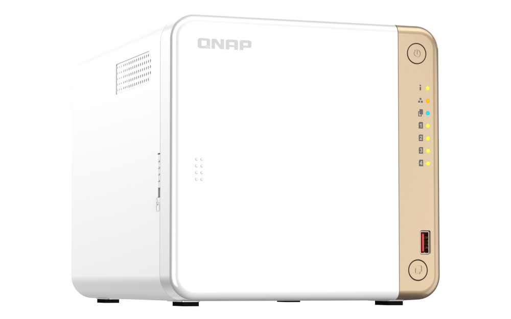 QNAP TS-462-4G NAS Intel Celeron N4505 2,5GbE HDMI 4K 4 Baias - Imagem 7