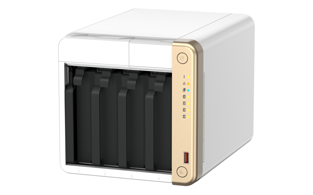 QNAP TS-462-4G NAS Intel Celeron N4505 2,5GbE HDMI 4K 4 Baias - Imagem 4