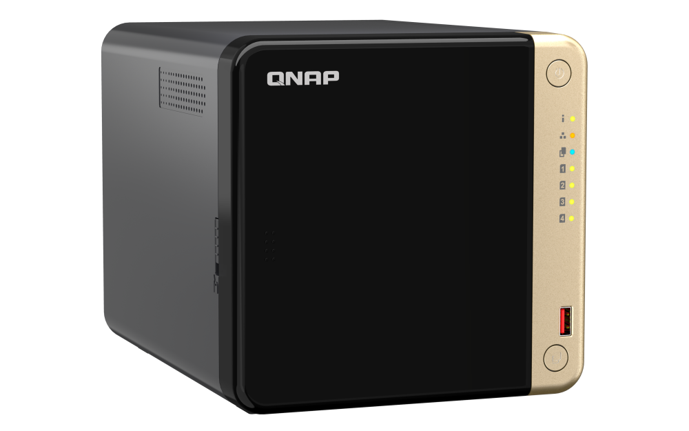 QNAP TS-464-8G NAS 4 Baias, Intel Quad-Core, 2.5GbE, 8GB RAM DDR4 - Imagem 7
