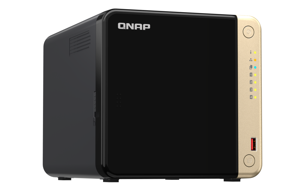 QNAP TS-464-8G NAS 4 Baias, Intel Quad-Core, 2.5GbE, 8GB RAM DDR4 - Imagem 5