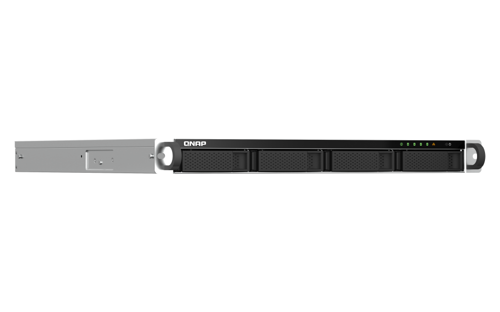 QNAP TS-464U-RP 4 Baias, 2.5GbE, HDMI 4K, Fonte Redundante, NAS Rackmount - Imagem 4