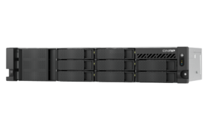 Servidor NAS QNAP TS-855eU-RP-8G Rack 2U, Intel 8 Núcleos, 8GB DDR4, 2x 2.5GbE, Fontes Redundantes