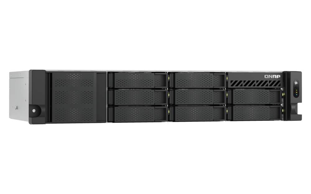 Servidor NAS QNAP TS-855eU-RP-8G Rack 2U, Intel 8 Núcleos, 8GB DDR4, 2x 2.5GbE, Fontes Redundantes - Imagem 8