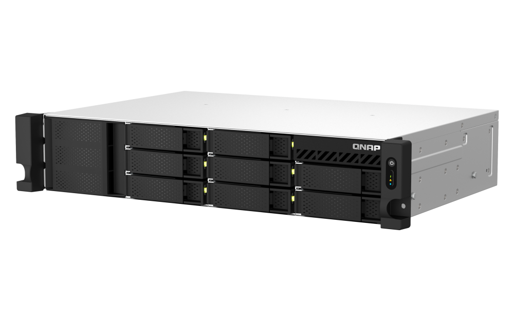 QNAP TS-864eU-RP NAS Rackmount 8 Baias, Intel Celeron N5095, 2.5GbE, Fonte Redundante - Imagem 4