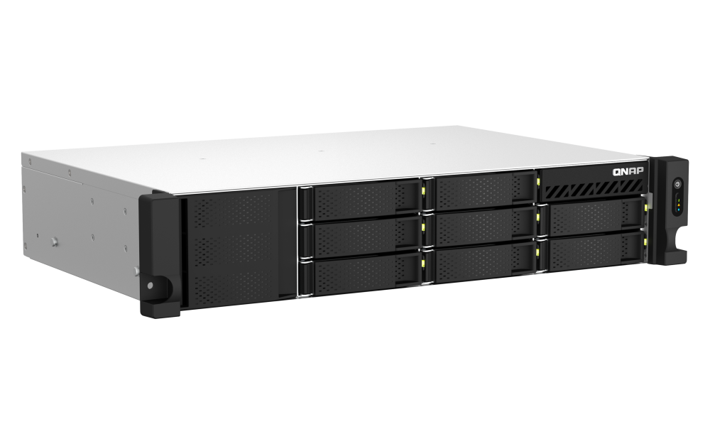 QNAP TS-864eU-RP NAS Rackmount 8 Baias, Intel Celeron N5095, 2.5GbE, Fonte Redundante - Imagem 3