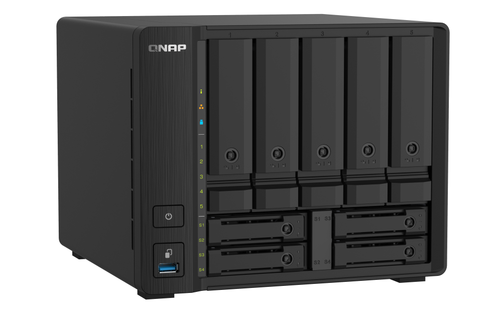 QNAP TS-932PX-4G NAS 9 Baias 10GbE ARM Quad-Core - Imagem 4