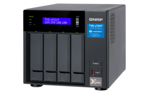 QNAP TVS-472XT-i3-4G - Storage NAS Profissional com Thunderbolt 3 | Vircos