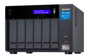 QNAP TVS-672XT-i5-8G (Legacy) - NAS de Alto Desempenho com Intel Core i5 e Thunderbolt 3 | Vircos