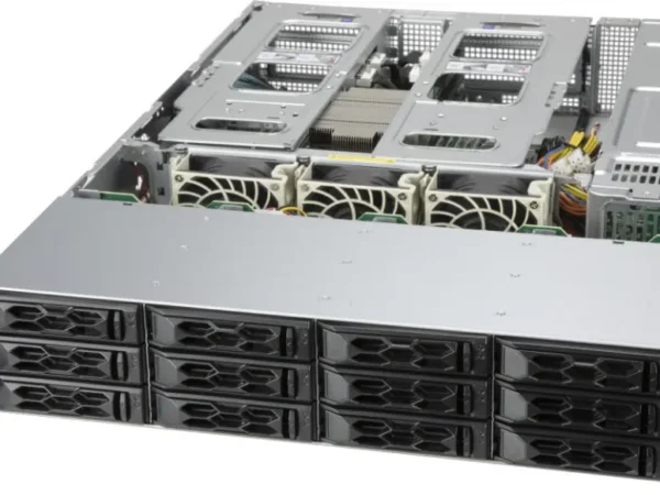 Servidor Supermicro A+ AS-2014CS-TR 2U AMD EPYC, 16 DIMMs, 4x PCIe 4.0 x16, 12 Baias Hot-Swap