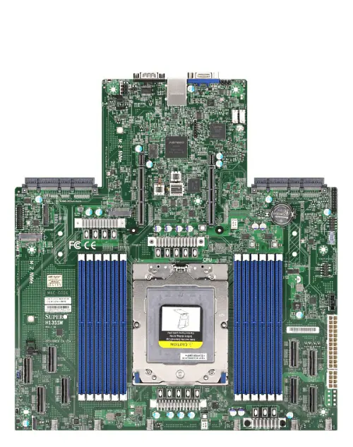 Servidor Supermicro A+ ASG-2015S-E1CR24H 2U 24 Baias SAS/SATA, PCIe 5.0, AMD EPYC, RAID HW - Imagem 2