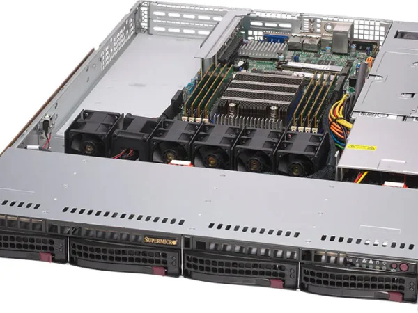 Servidor Supermicro A+ AS-1014S-WTRT 1U AMD EPYC, 4 Baias SATA, 10GbE Duplo