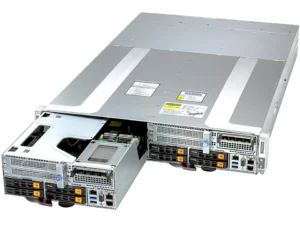Servidor Supermicro SYS-212GT-DNAF 2U Dual Node, Xeon 6900, GPU Dupla, 3TB DDR5