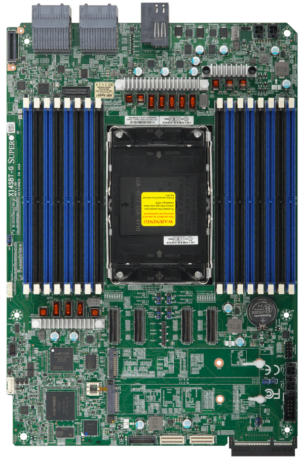 Servidor Supermicro SYS-212GT-HNR 2U 4 Nós, Xeon 6, NVMe, DDR5, OCP 3.0 - Imagem 2