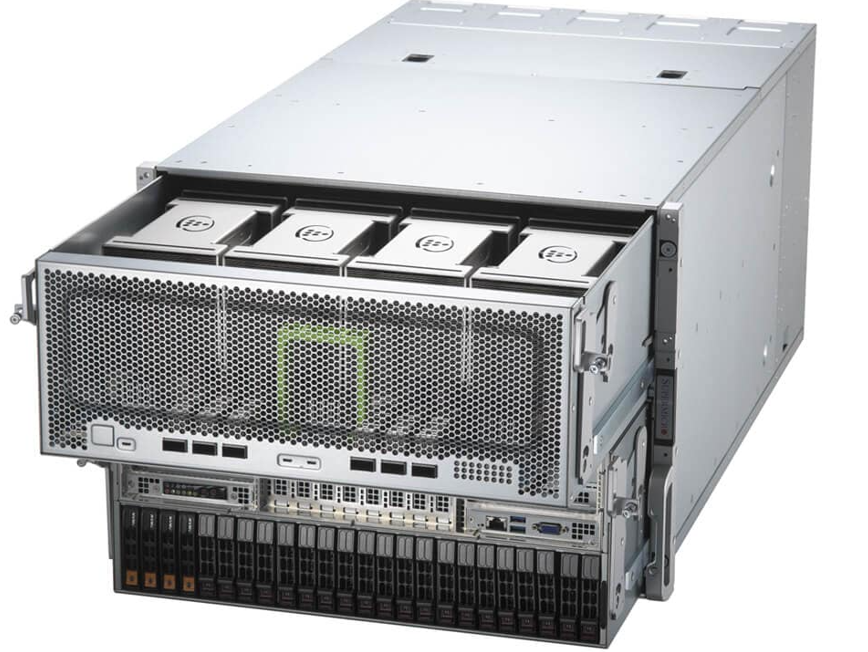 Review supermicro AI Training SuperServer SYS-820GH-TNR2