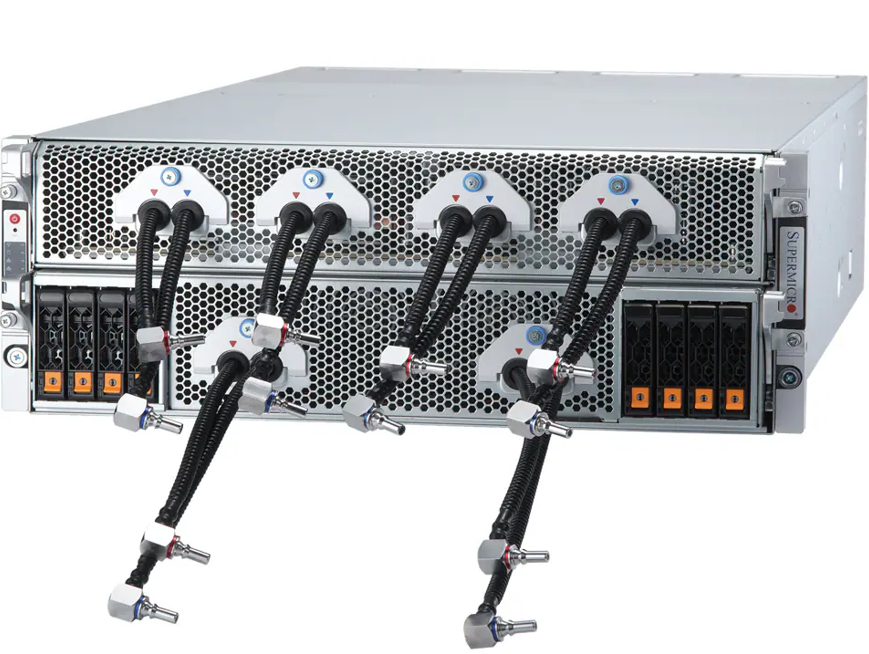 Review supermicro AI Training SuperServer SYS-421GE-TNHR2-LCC