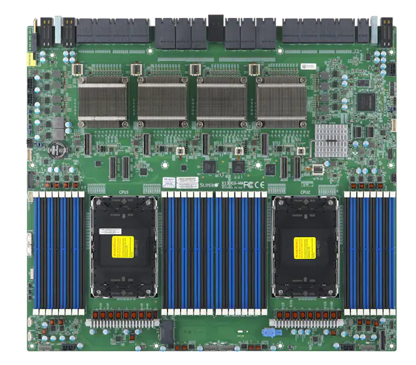 Supermicro GPU SuperServer SYS-821GE-TNMR2 com 8x AMD Instinct MI300X, Dual Xeon 5ª Geração, 8U - Imagem 7