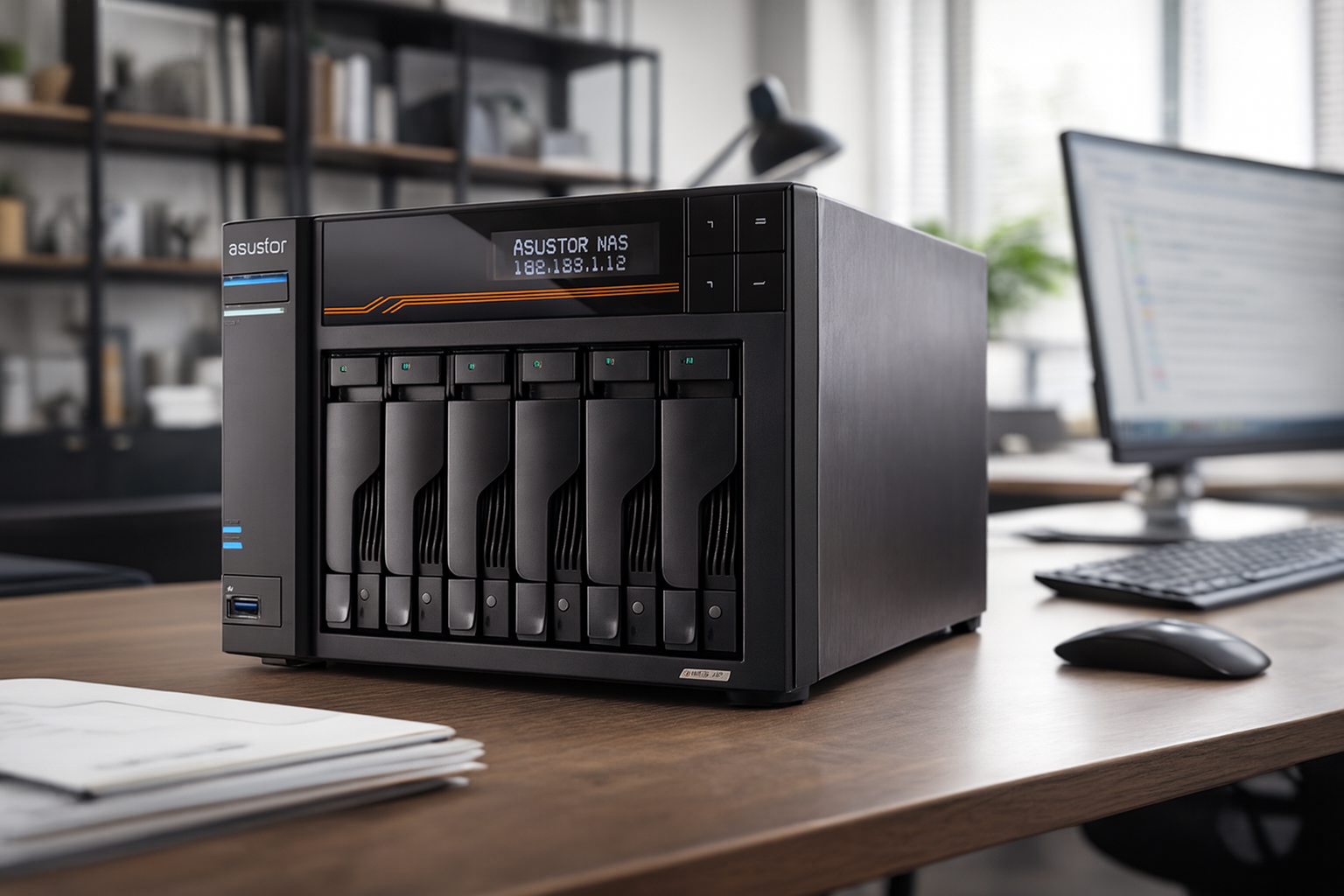 Review Asustor LOCKERSTOR 6 Gen3 (AS6806T)