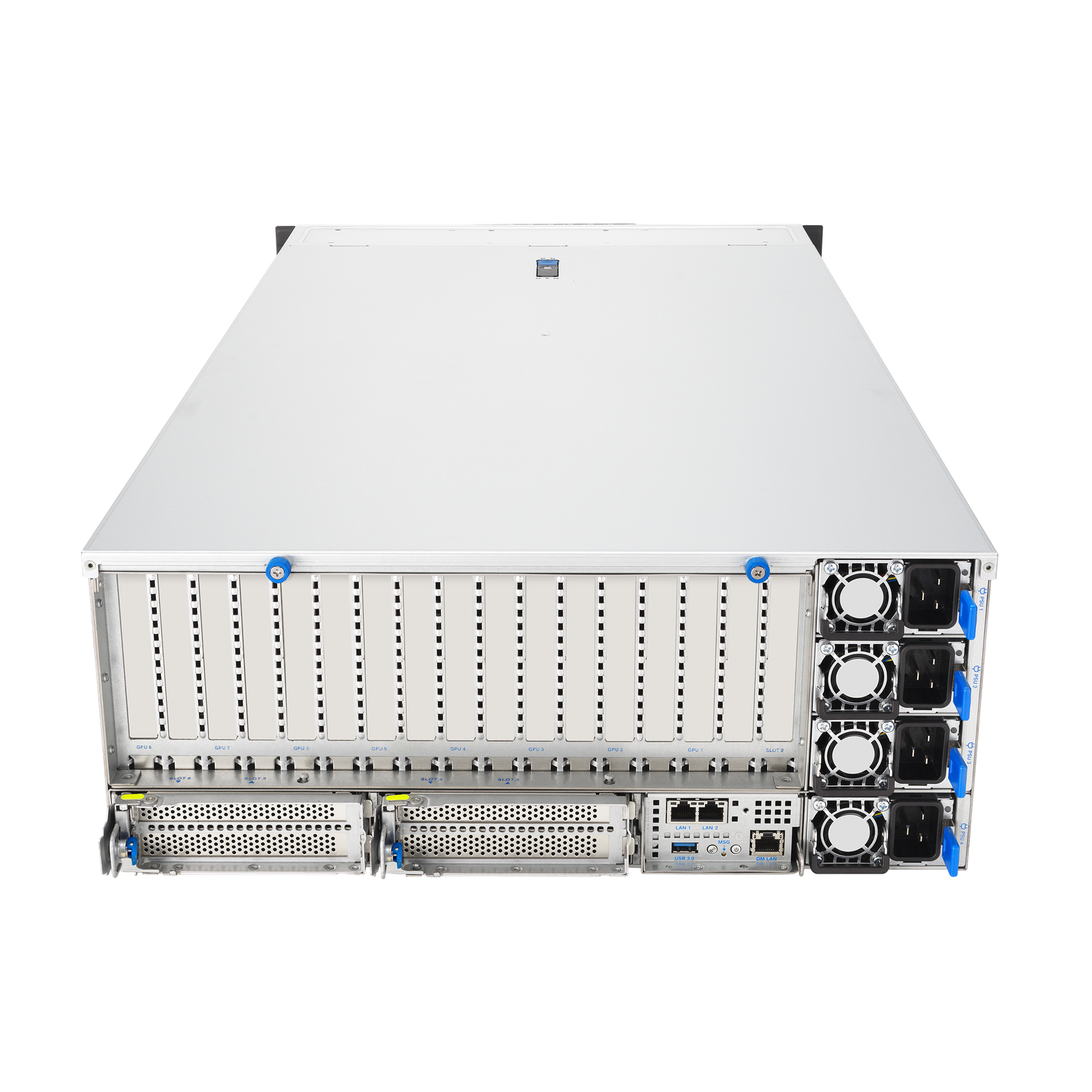 ASUS ESC8000-E12P | Servidor GPU 4U Intel Xeon 6 com 8 GPUs NVIDIA MGX e PCIe 5.0 - Imagem 3