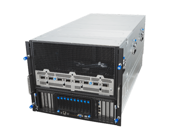 ASUS XA NB3I-E12 – Servidor HGX B300 8-GPU com Intel Xeon 6 e InfiniBand 800G para IA e LLMs