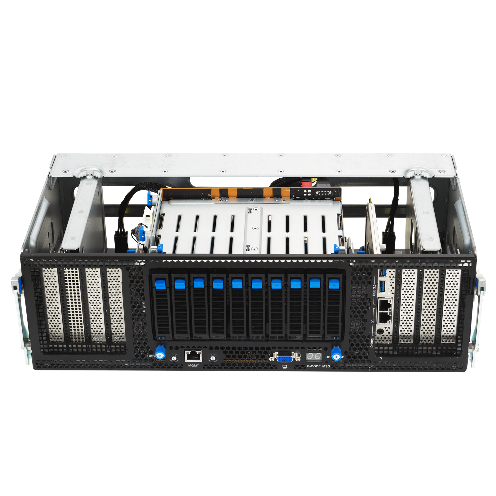 ASUS XA NB3I-E12 – Servidor HGX B300 8-GPU com Intel Xeon 6 e InfiniBand 800G para IA e LLMs - Imagem 6