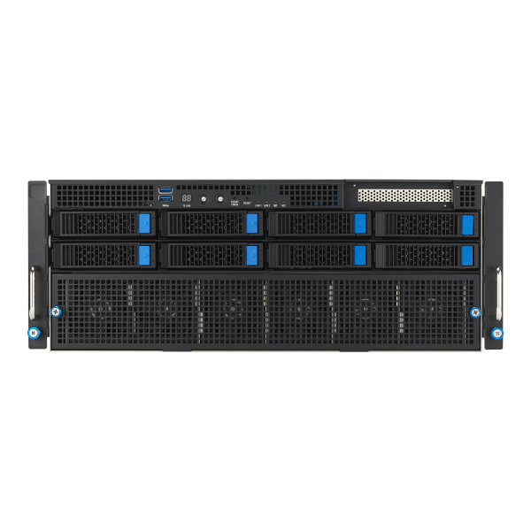 Servidor ASUS ESC8000-E11 – 4U Dual Socket, 5ª Geração Intel Xeon Scalable, até 8 GPUs, PCIe 5.0, NVMe, Fonte 3000W Titanium - Imagem 10