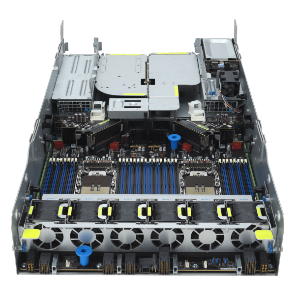 ASUS ESC N8-E11 / ESC N8-E11V – Servidor 7U com 8 GPUs NVIDIA HGX H100/H200 e Processadores Intel Xeon 5ª Geração - Imagem 11