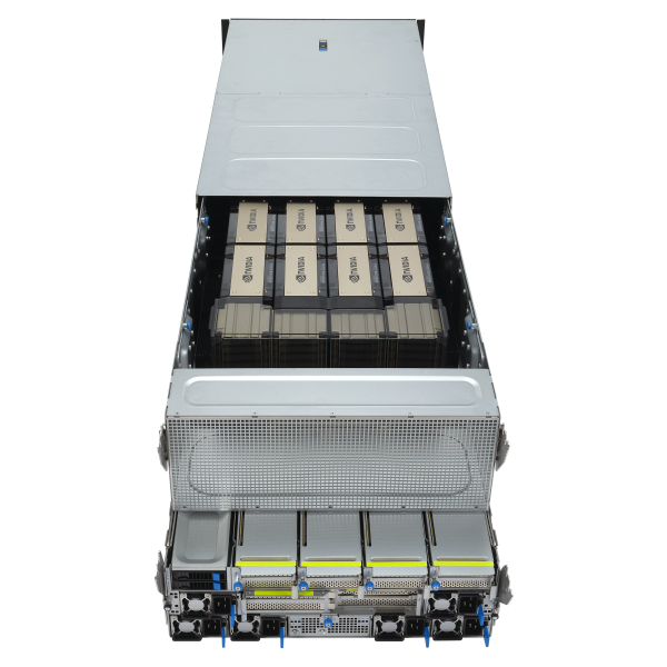 ASUS ESC N8-E11 / ESC N8-E11V – Servidor 7U com 8 GPUs NVIDIA HGX H100/H200 e Processadores Intel Xeon 5ª Geração - Imagem 18