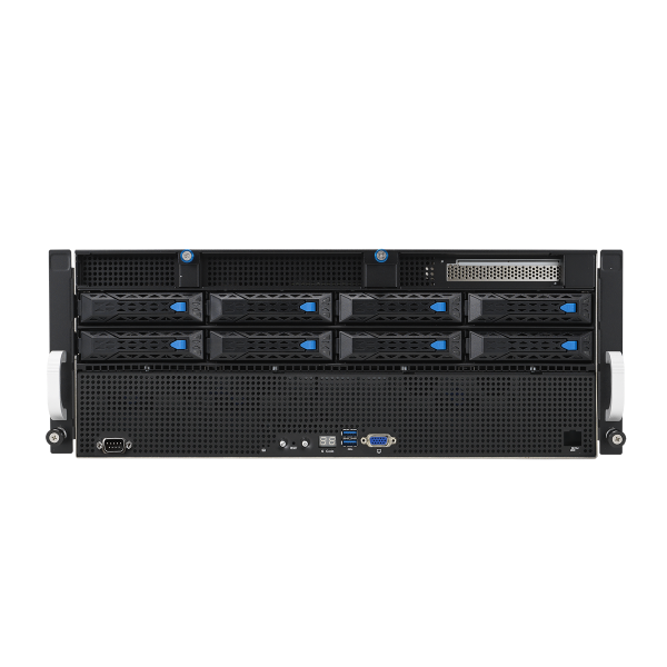 ASUS ESC8000A-E11 – Servidor GPU 4U com AMD EPYC 7003, 8 GPUs, PCIe 4.0 e Fonte 80 Plus Titanium - Imagem 3