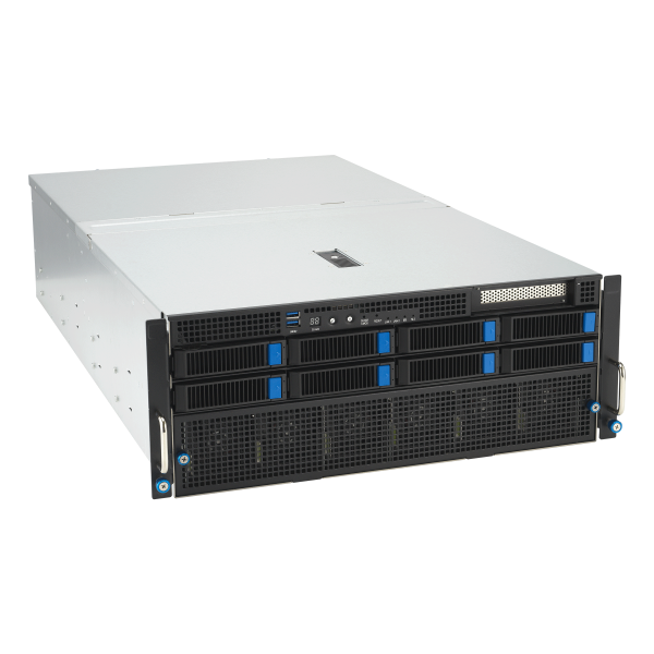 Servidor ASUS ESC8000-E11 – 4U Dual Socket, 5ª Geração Intel Xeon Scalable, até 8 GPUs, PCIe 5.0, NVMe, Fonte 3000W Titanium - Imagem 3